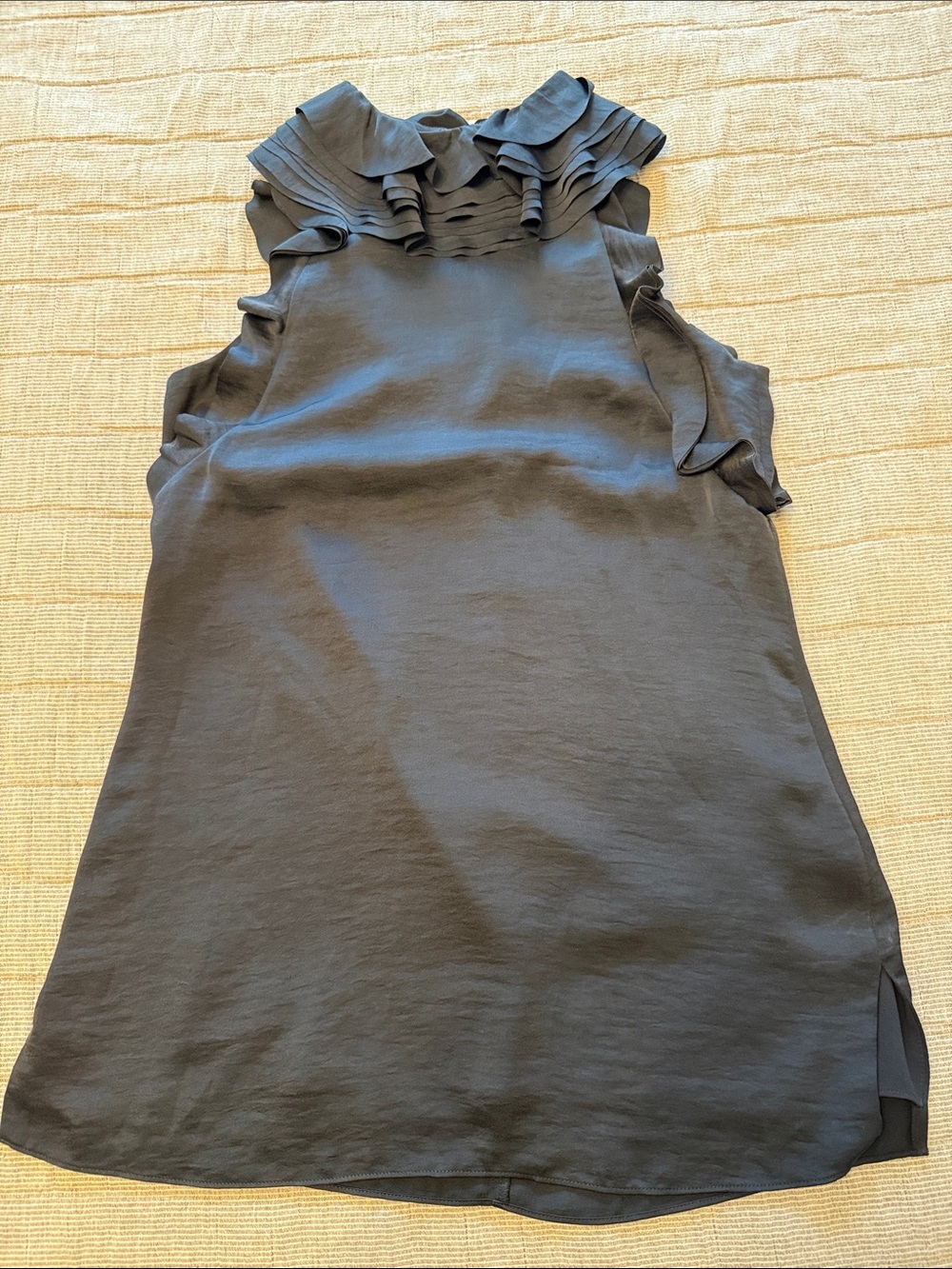 Reiss Navy Sleeveless Boouse